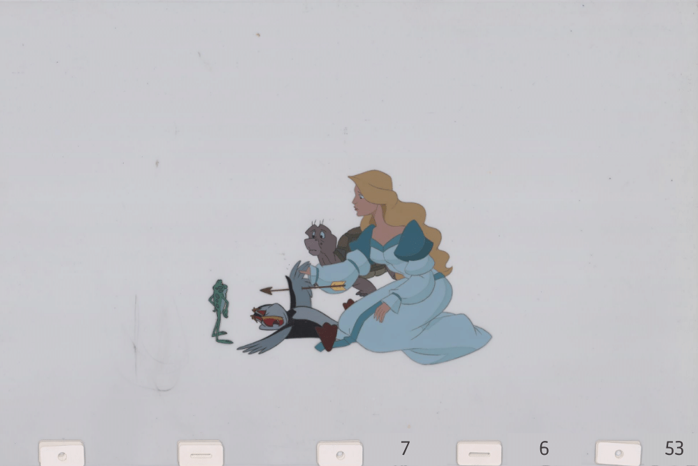 Art Cels Odette & Animals (Sequence 7-6)