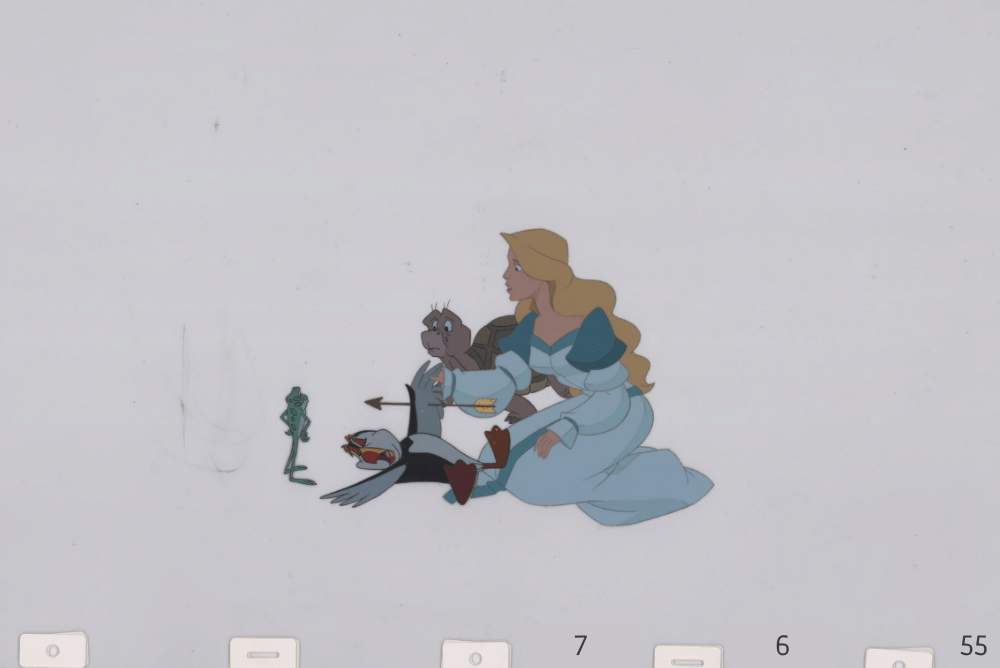 Art Cels Odette & Animals (Sequence 7-6)