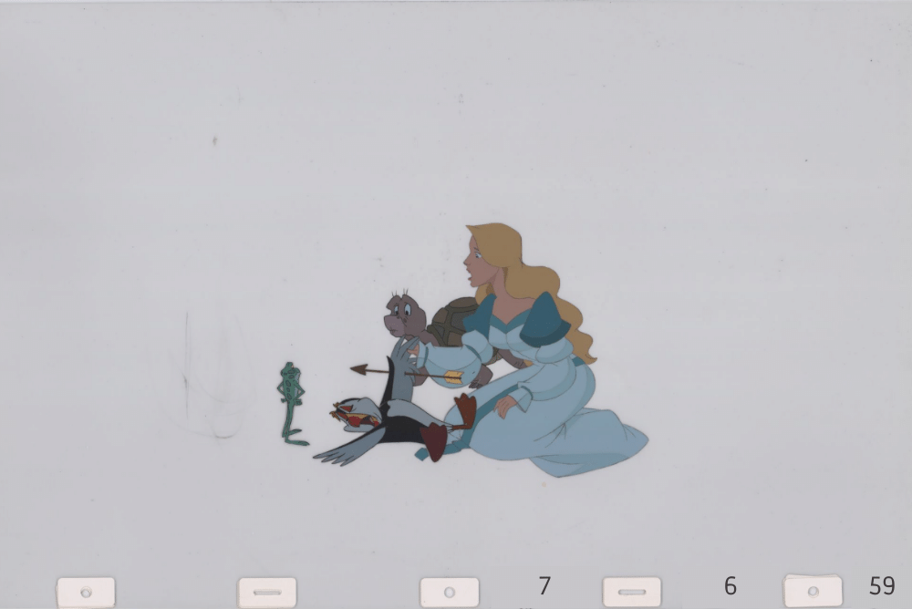 Art Cels Odette & Animals (Sequence 7-6)