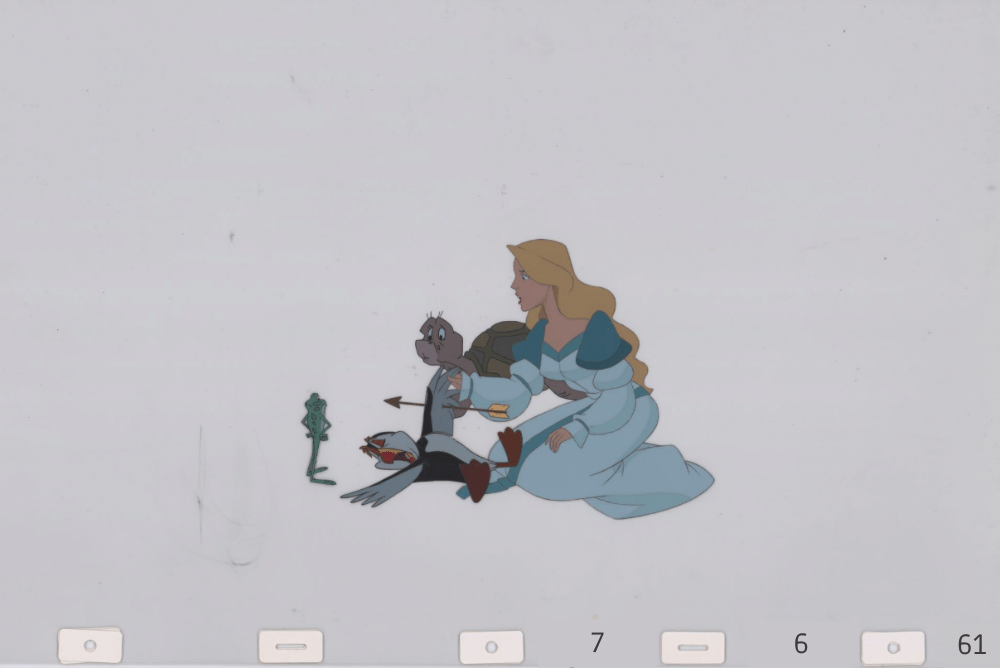 Art Cels Odette & Animals (Sequence 7-6)