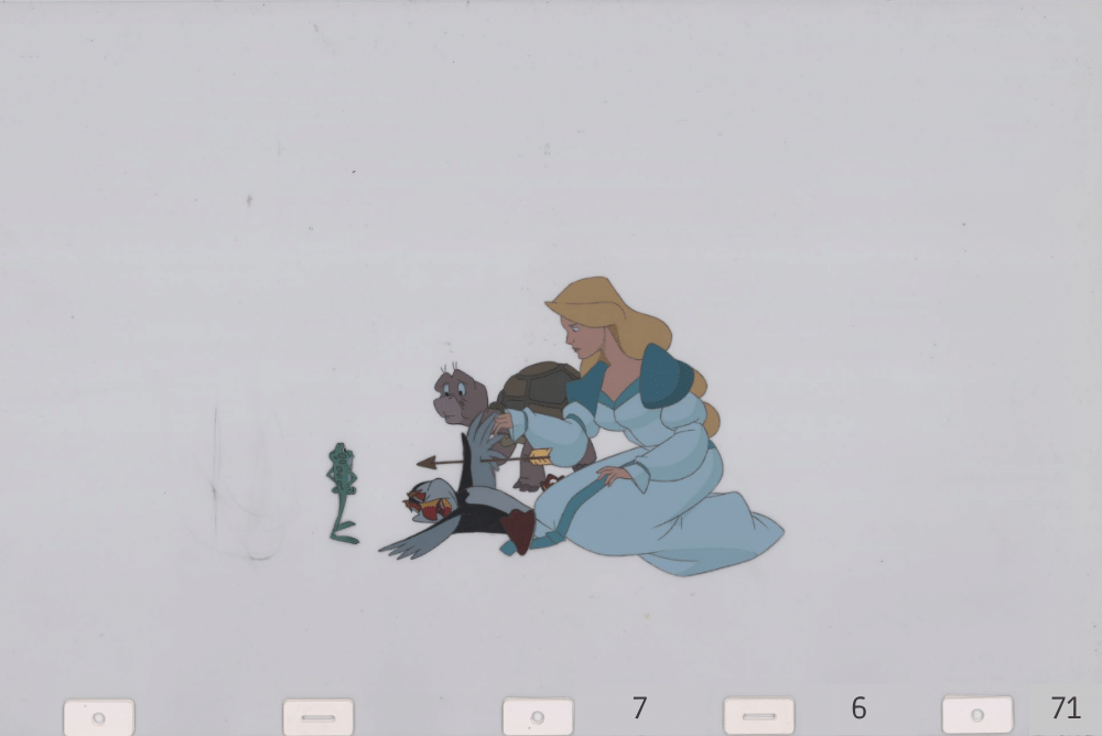 Art Cels Odette & Animals (Sequence 7-6)