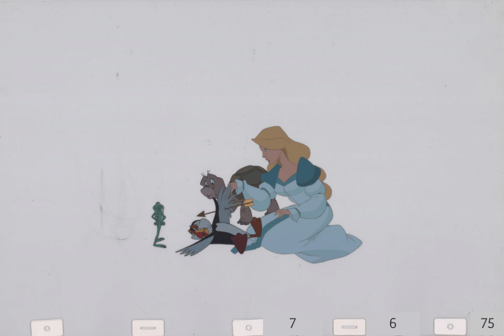Art Cels Odette & Animals (Sequence 7-6)