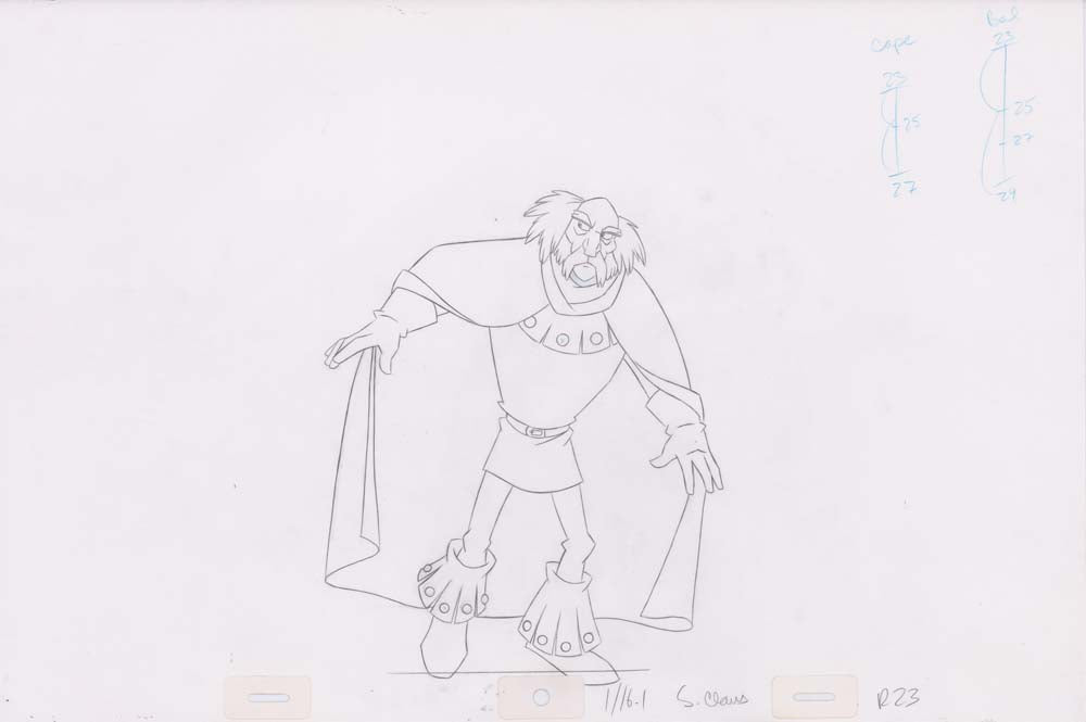 Pencil Art Hag and Rothbart (Sequence 1-16)