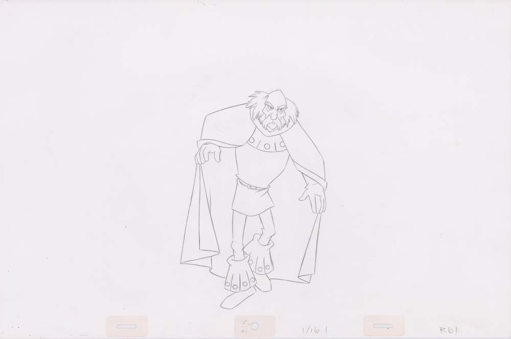 Pencil Art Hag and Rothbart (Sequence 1-16)
