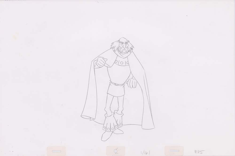 Pencil Art Hag and Rothbart (Sequence 1-16)