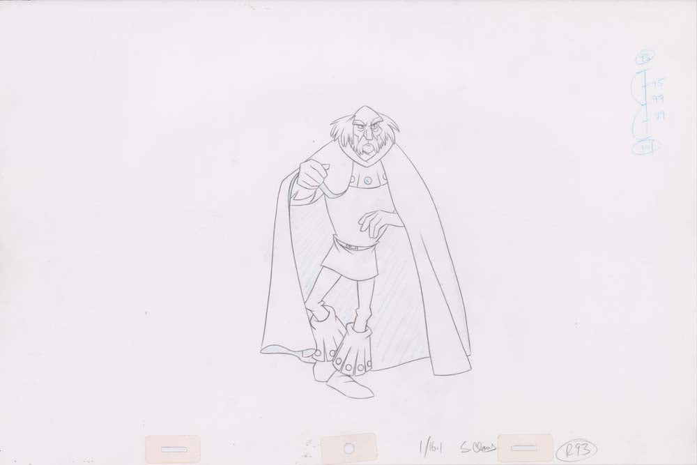 Pencil Art Hag and Rothbart (Sequence 1-16)