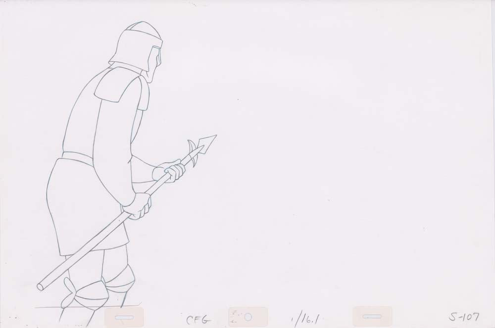 Pencil Art Hag and Rothbart (Sequence 1-16)