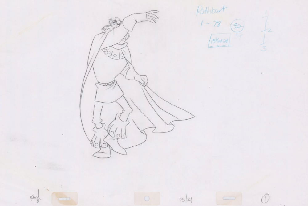 Pencil Art Rothbart (Sequence 13-21)