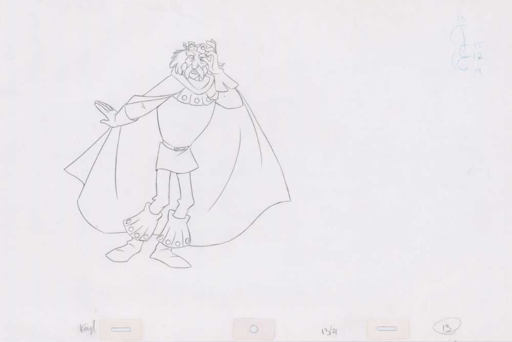 Pencil Art Rothbart (Sequence 13-21)