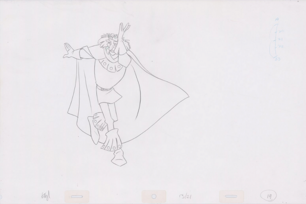 Pencil Art Rothbart (Sequence 13-21)