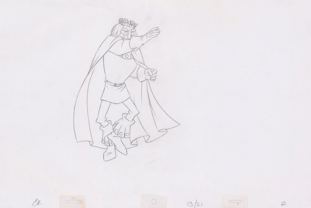 Pencil Art Rothbart (Sequence 13-21)