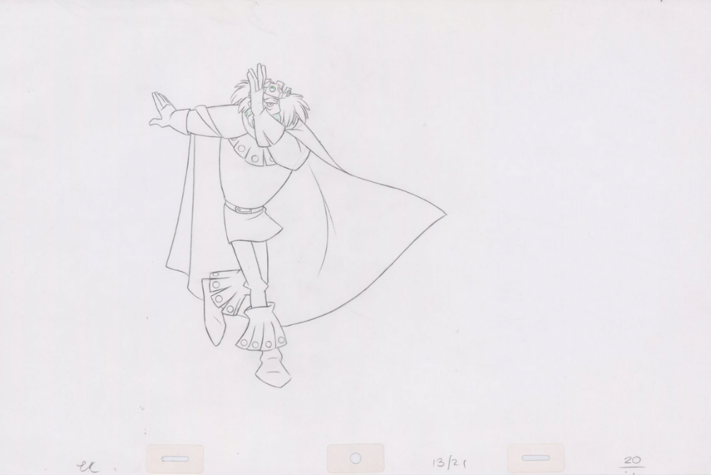 Pencil Art Rothbart (Sequence 13-21)