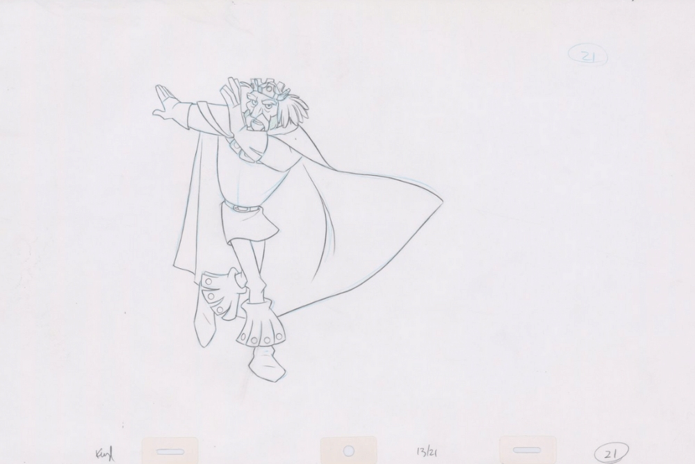 Pencil Art Rothbart (Sequence 13-21)