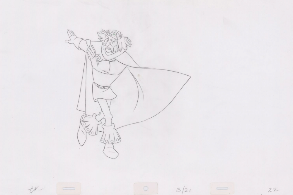 Pencil Art Rothbart (Sequence 13-21)