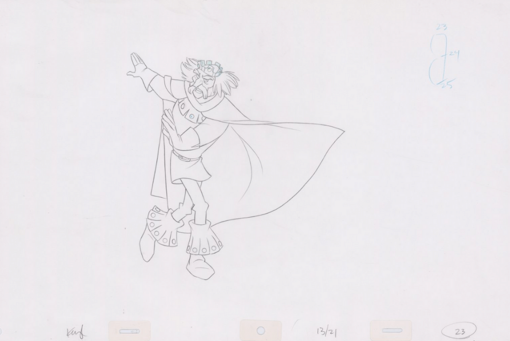 Pencil Art Rothbart (Sequence 13-21)
