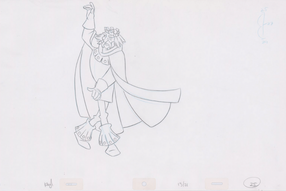 Pencil Art Rothbart (Sequence 13-21)