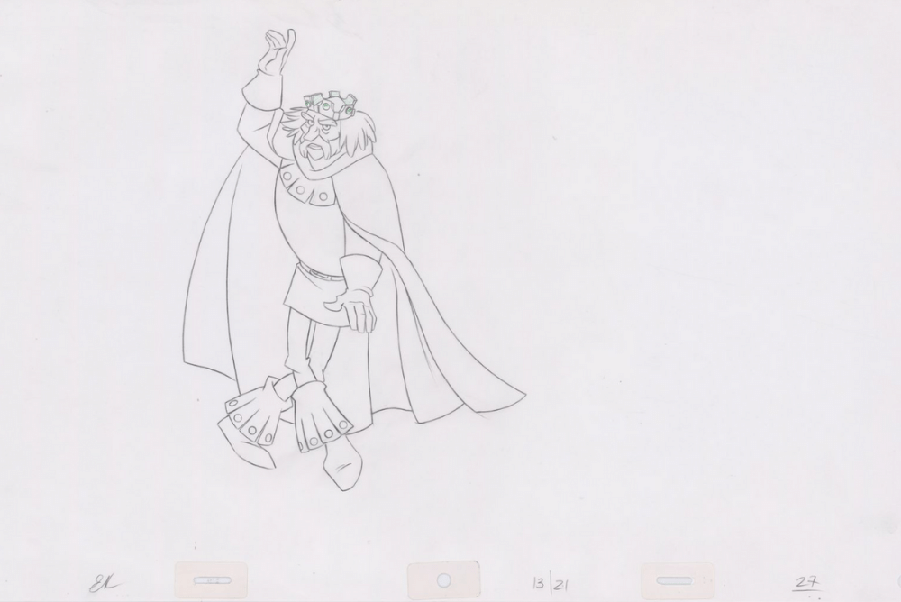Pencil Art Rothbart (Sequence 13-21)