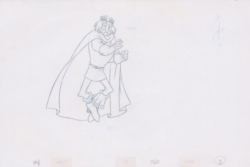 Pencil Art Rothbart (Sequence 13-21)