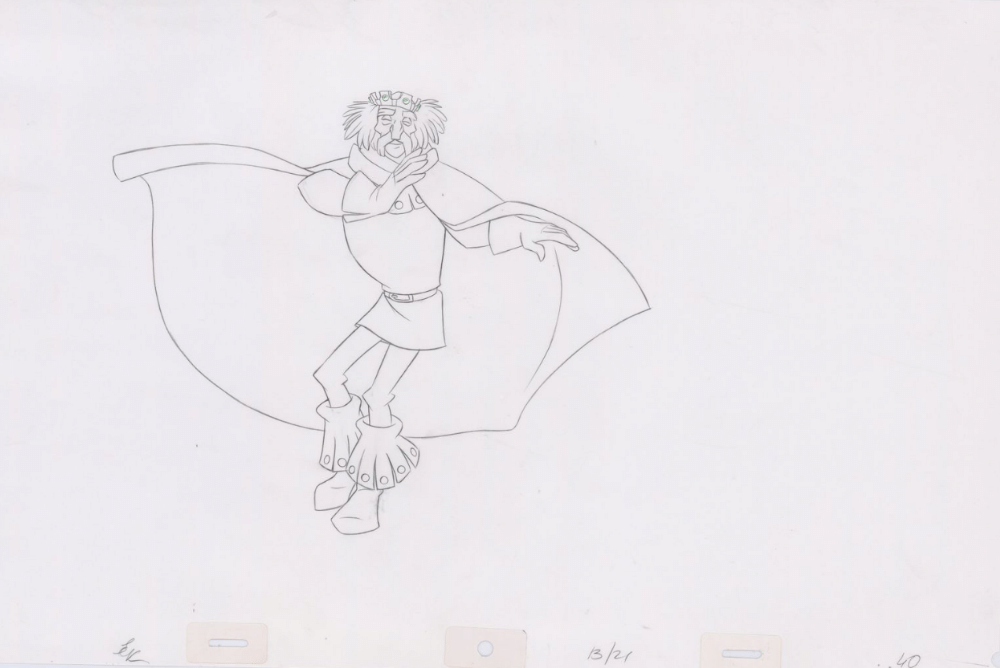 Pencil Art Rothbart (Sequence 13-21)