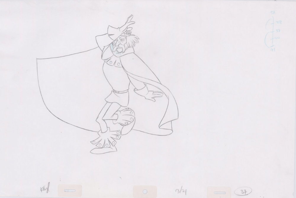 Pencil Art Rothbart (Sequence 13-21)