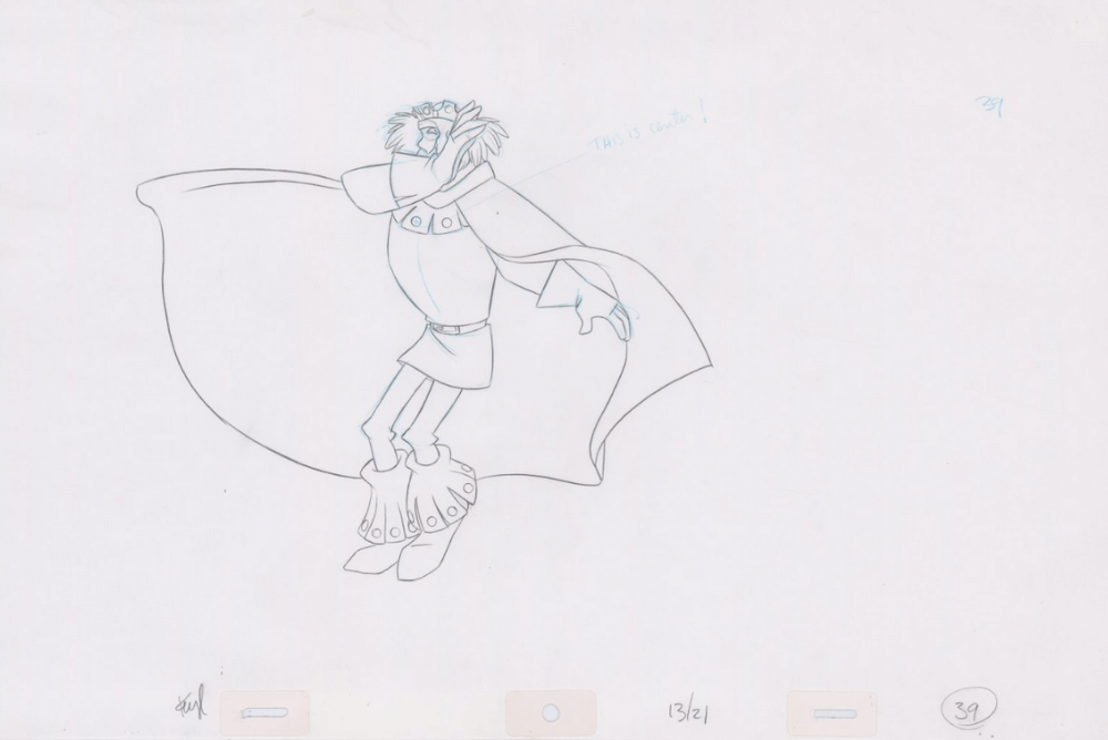 Pencil Art Rothbart (Sequence 13-21)
