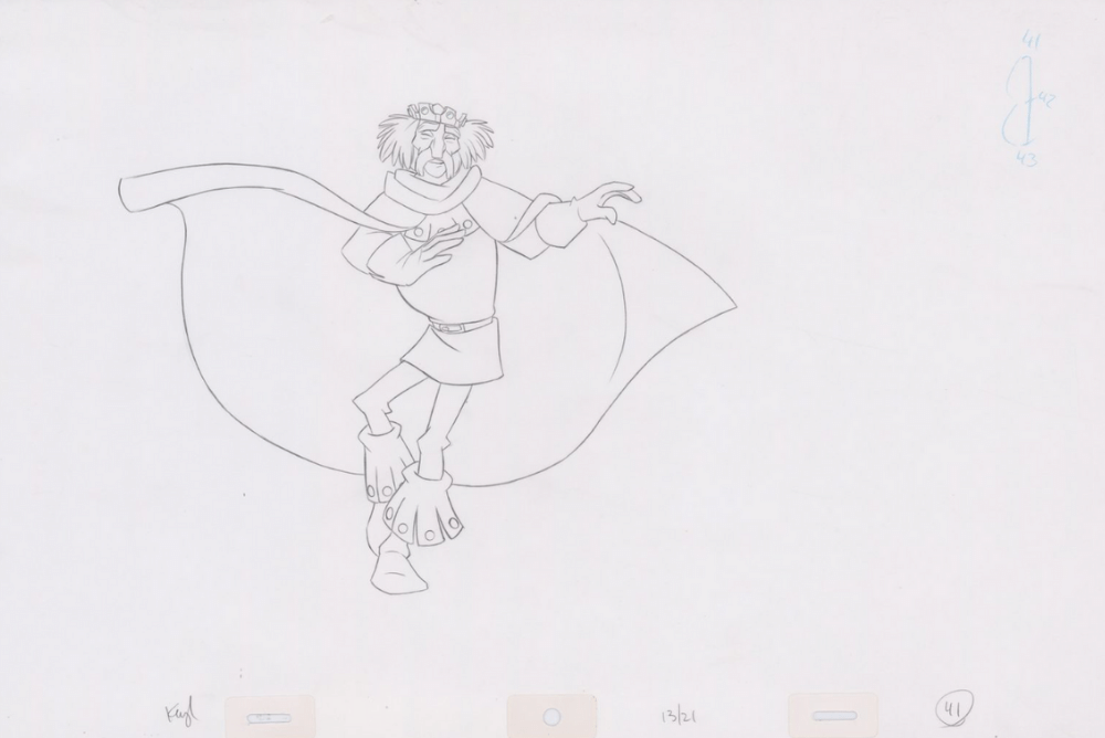 Pencil Art Rothbart (Sequence 13-21)