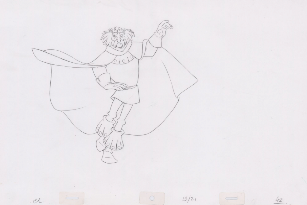 Pencil Art Rothbart (Sequence 13-21)
