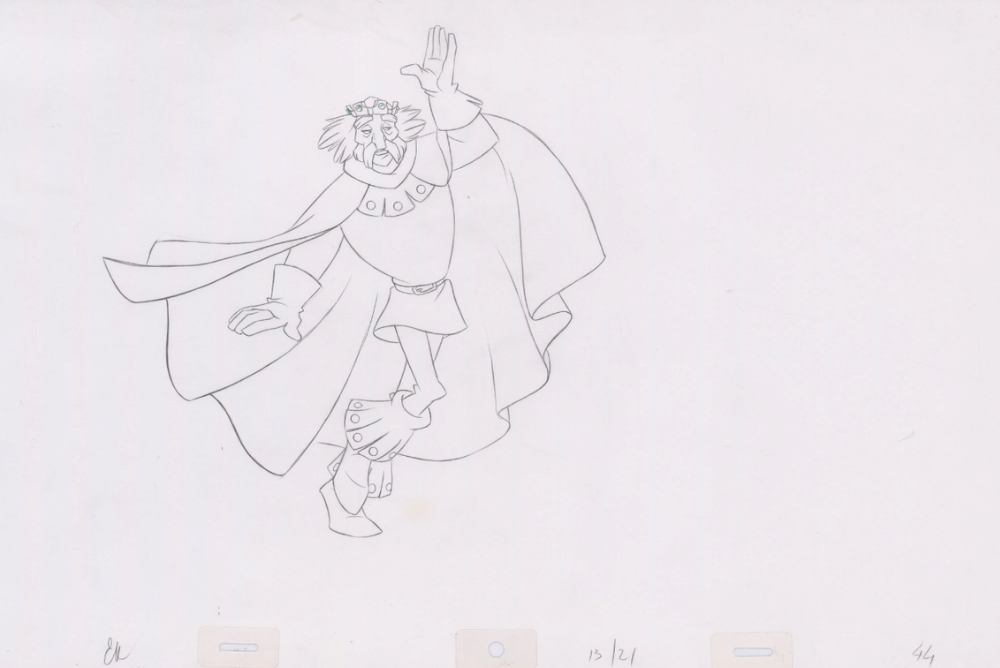 Pencil Art Rothbart (Sequence 13-21)
