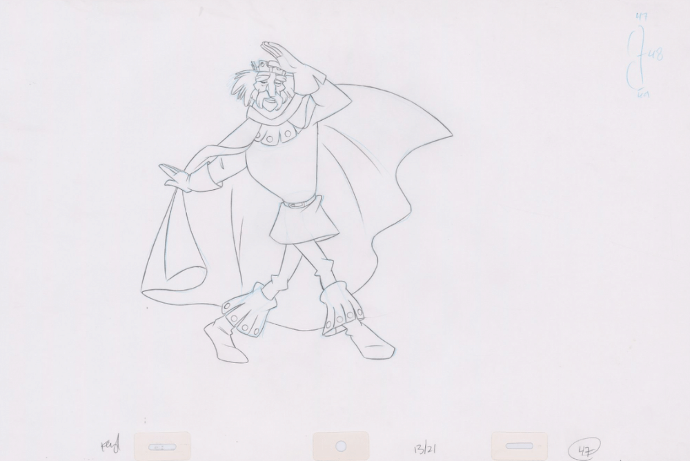 Pencil Art Rothbart (Sequence 13-21)
