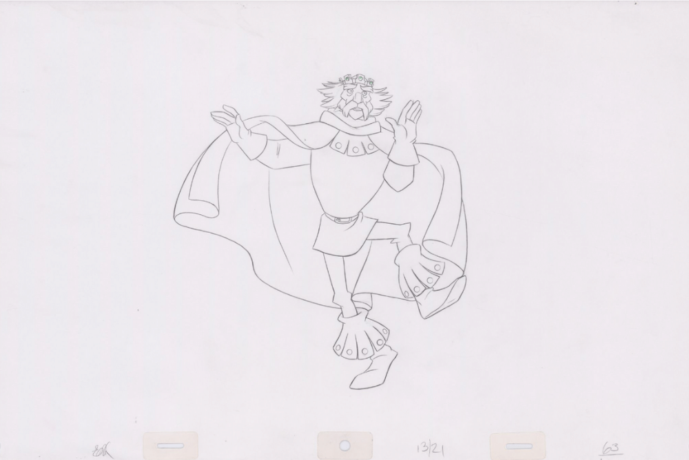 Pencil Art Rothbart (Sequence 13-21)
