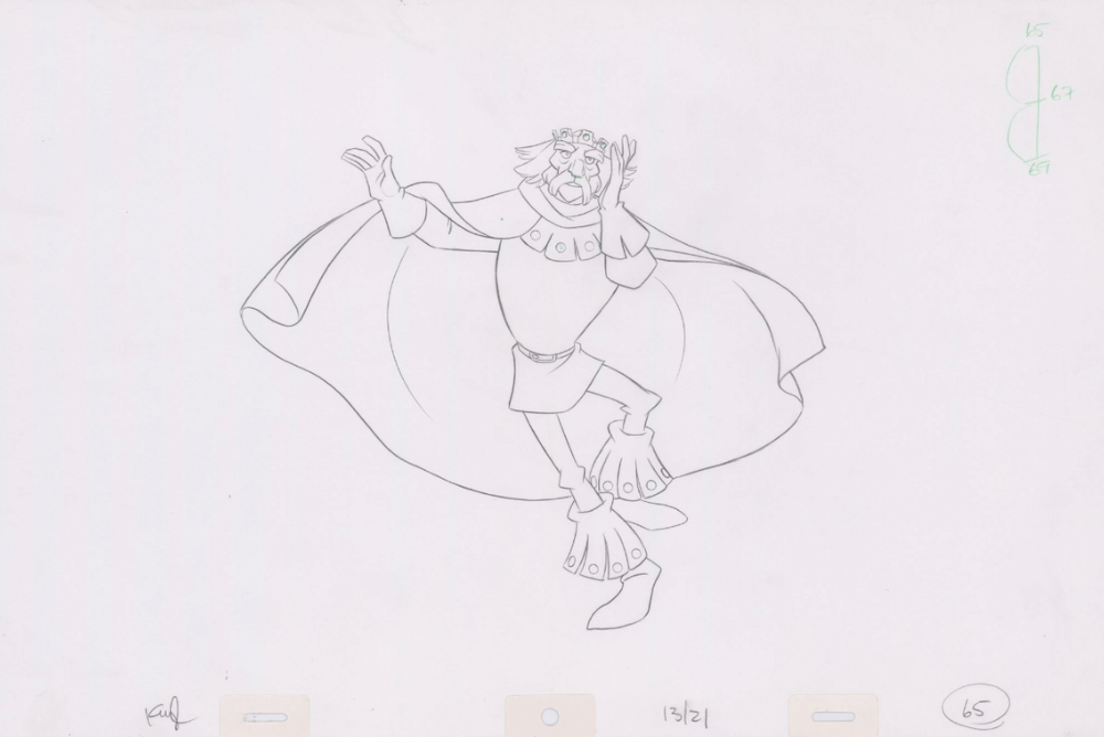 Pencil Art Rothbart (Sequence 13-21)