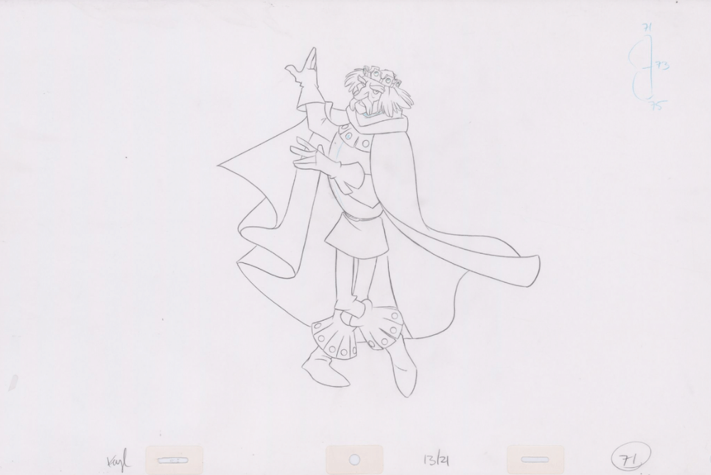 Pencil Art Rothbart (Sequence 13-21)