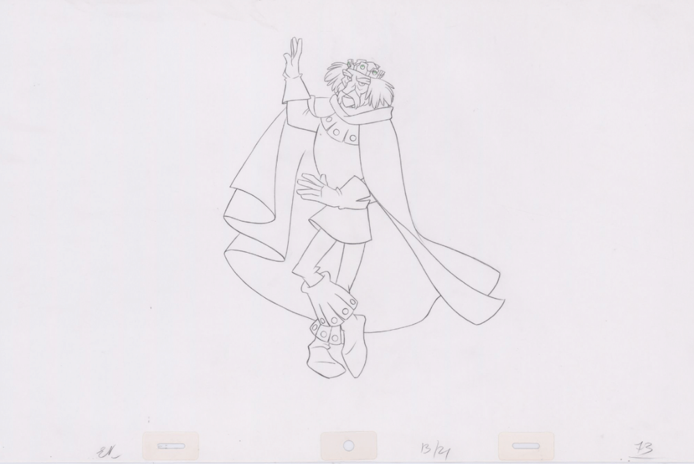 Pencil Art Rothbart (Sequence 13-21)