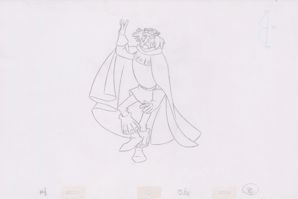 Pencil Art Rothbart (Sequence 13-21)