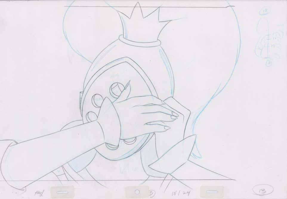 Pencil Art Brunhilda (Sequence 18-24)