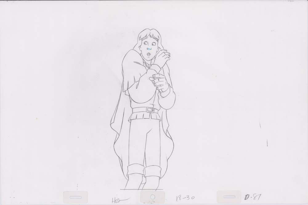 Pencil Art Derek and Princesses (Sequence 18-30)