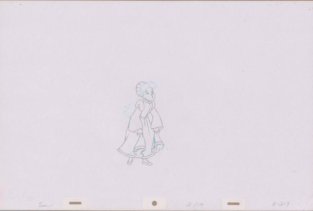 Pencil Art Derek & Odette (Sequence 2-19)