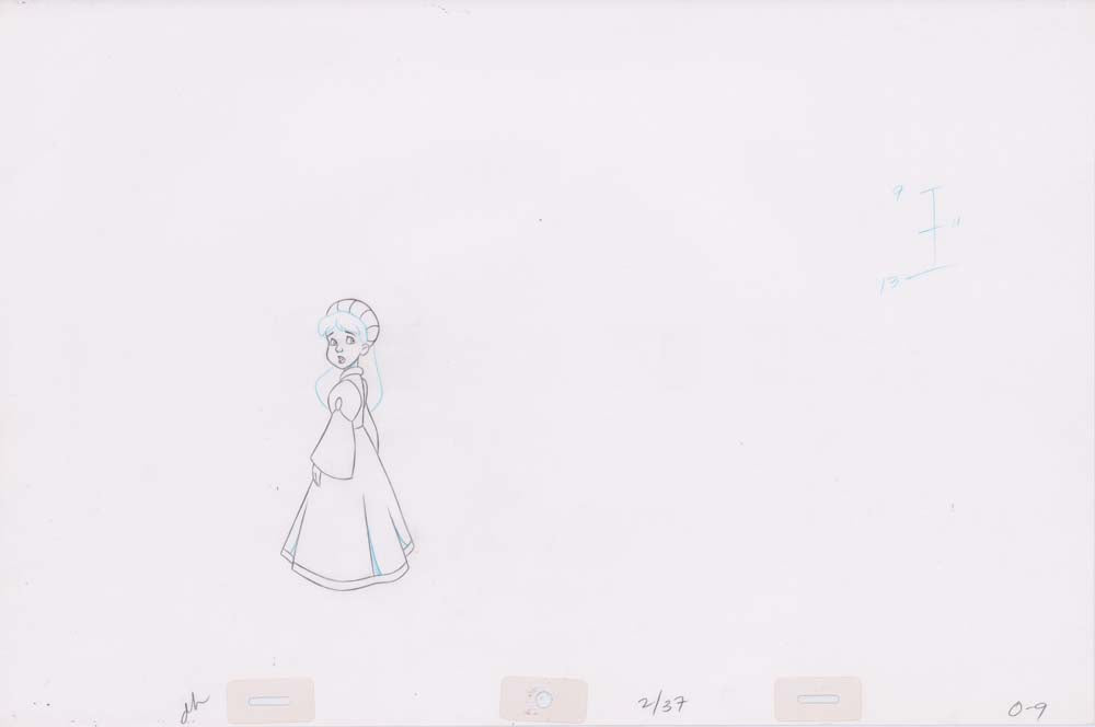 Pencil Art Derek & Odette (Sequence 2-37)