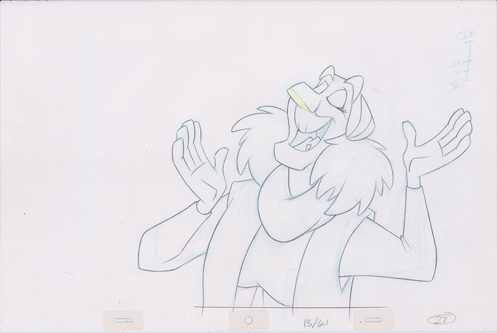 Pencil Art The Hag (Sequence 13-6.1)