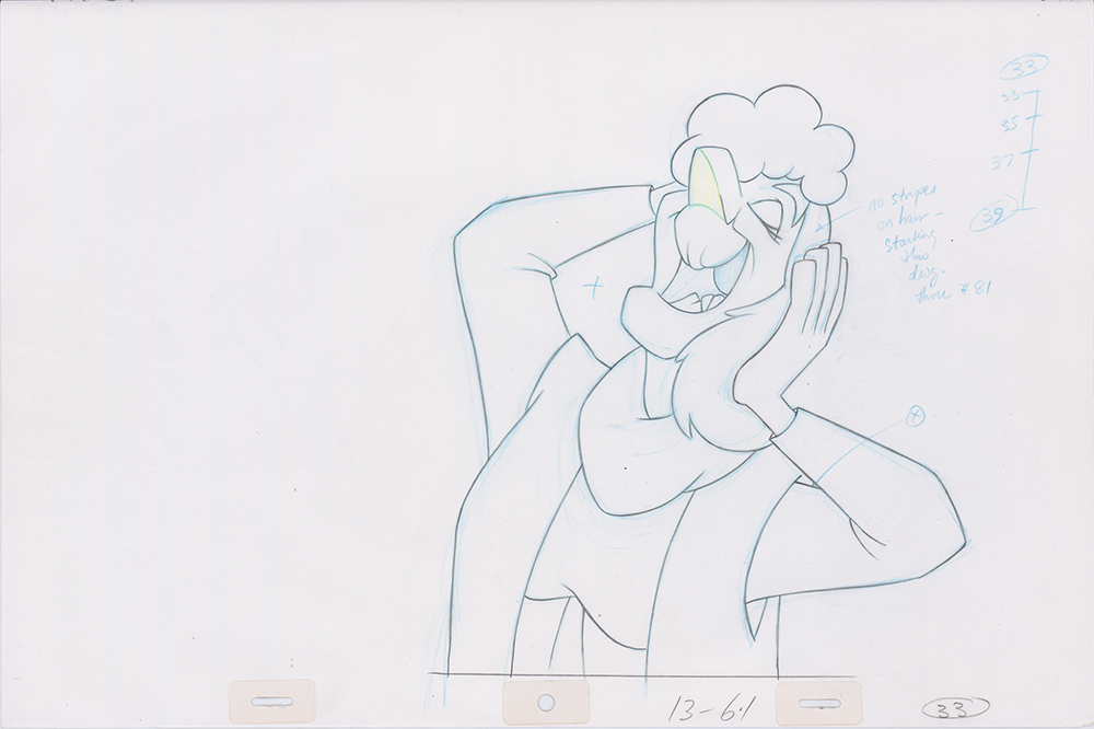 Pencil Art The Hag (Sequence 13-6.1)