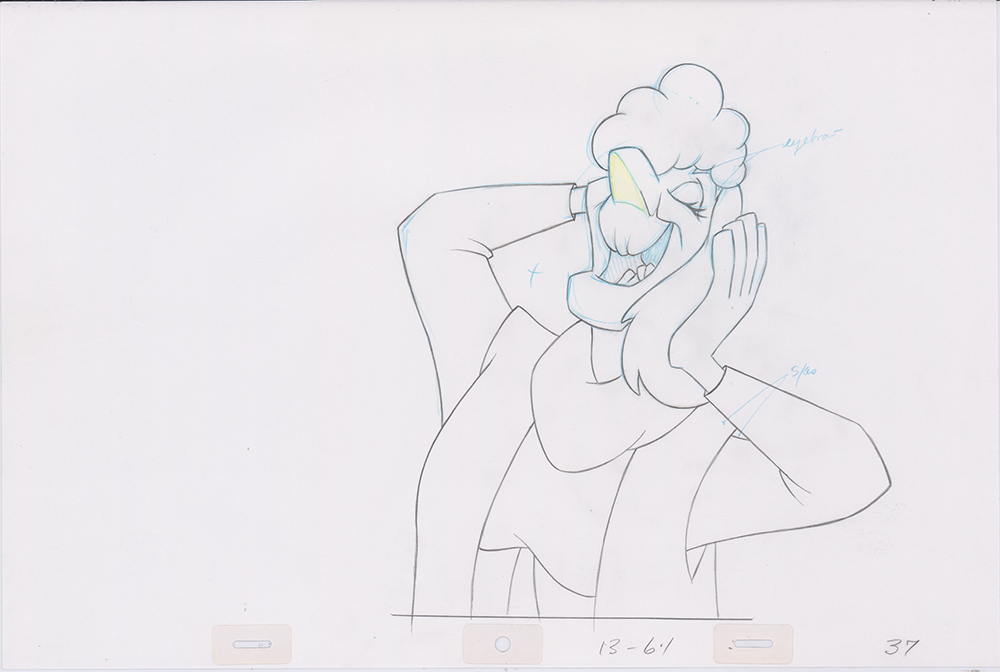 Pencil Art The Hag (Sequence 13-6.1)