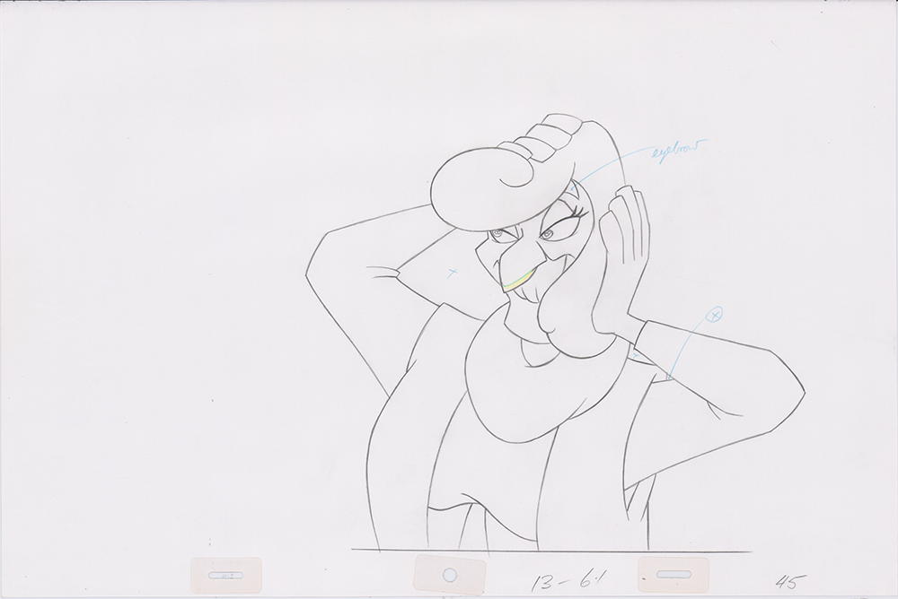 Pencil Art The Hag (Sequence 13-6.1)
