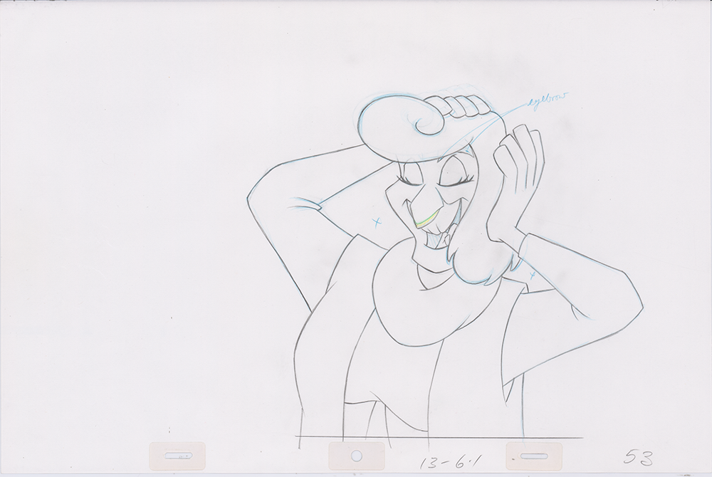 Pencil Art The Hag (Sequence 13-6.1)