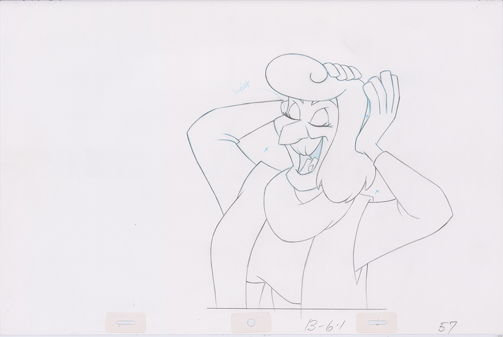 Pencil Art The Hag (Sequence 13-6.1)