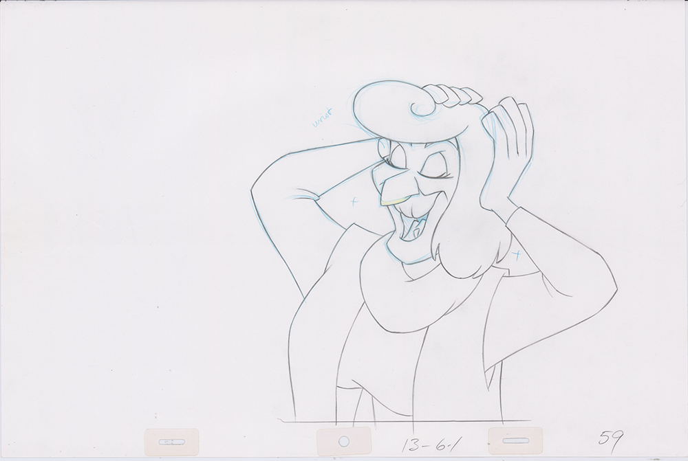 Pencil Art The Hag (Sequence 13-6.1)