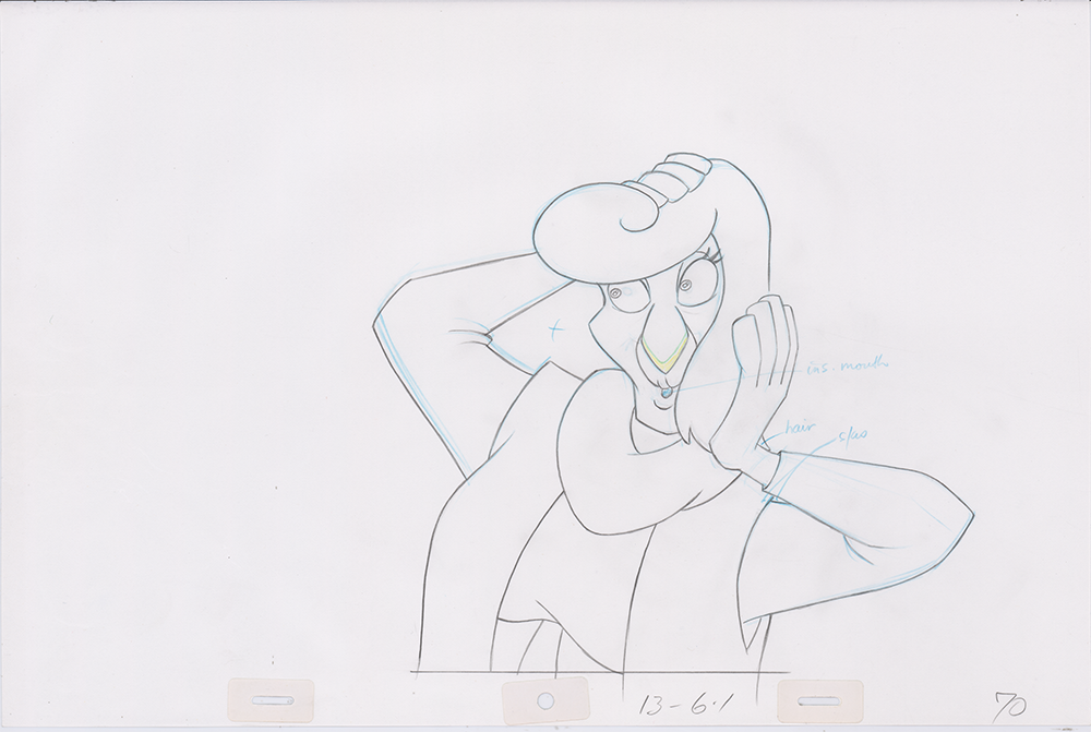 Pencil Art The Hag (Sequence 13-6.1)