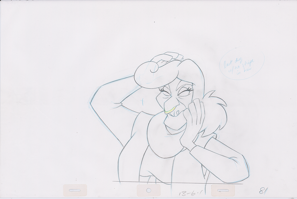 Pencil Art The Hag (Sequence 13-6.1)