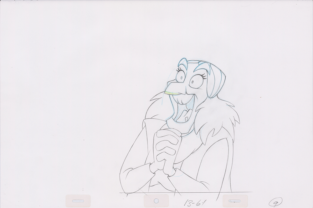 Pencil Art The Hag (Sequence 13-6.1)