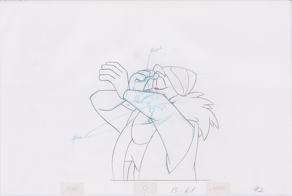 Pencil Art The Hag (Sequence 13-6.1)