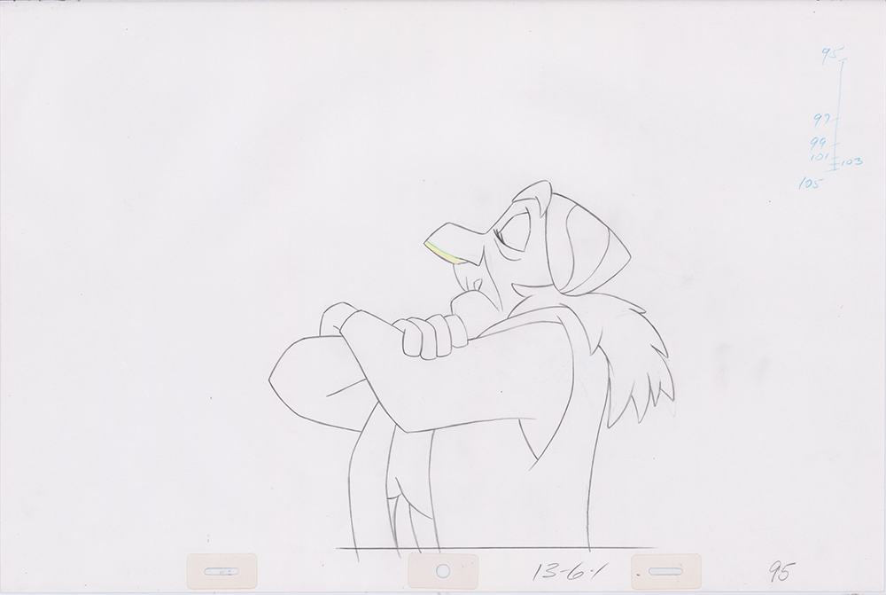 Pencil Art The Hag (Sequence 13-6.1)